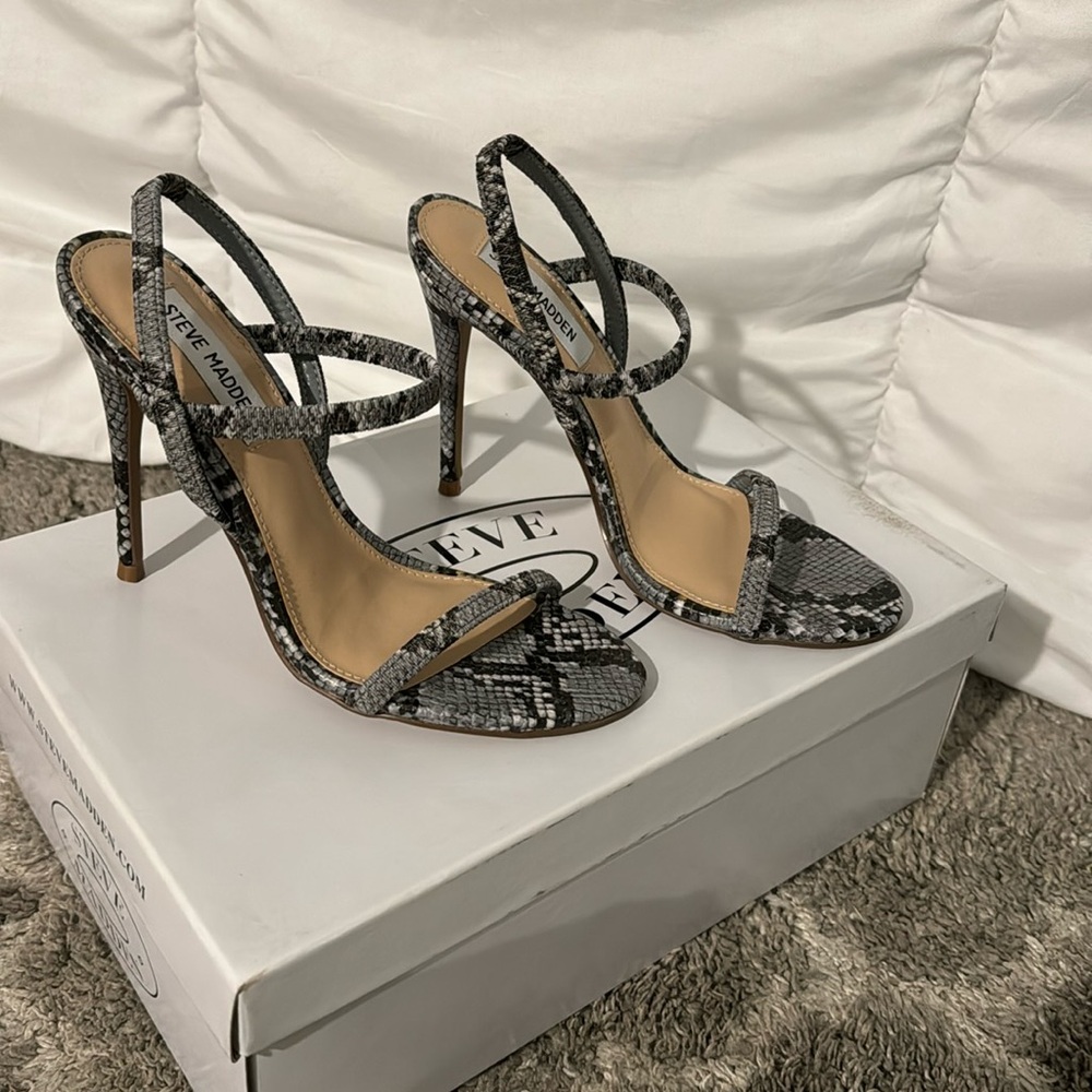 Steve Madden Snakeskin Heels